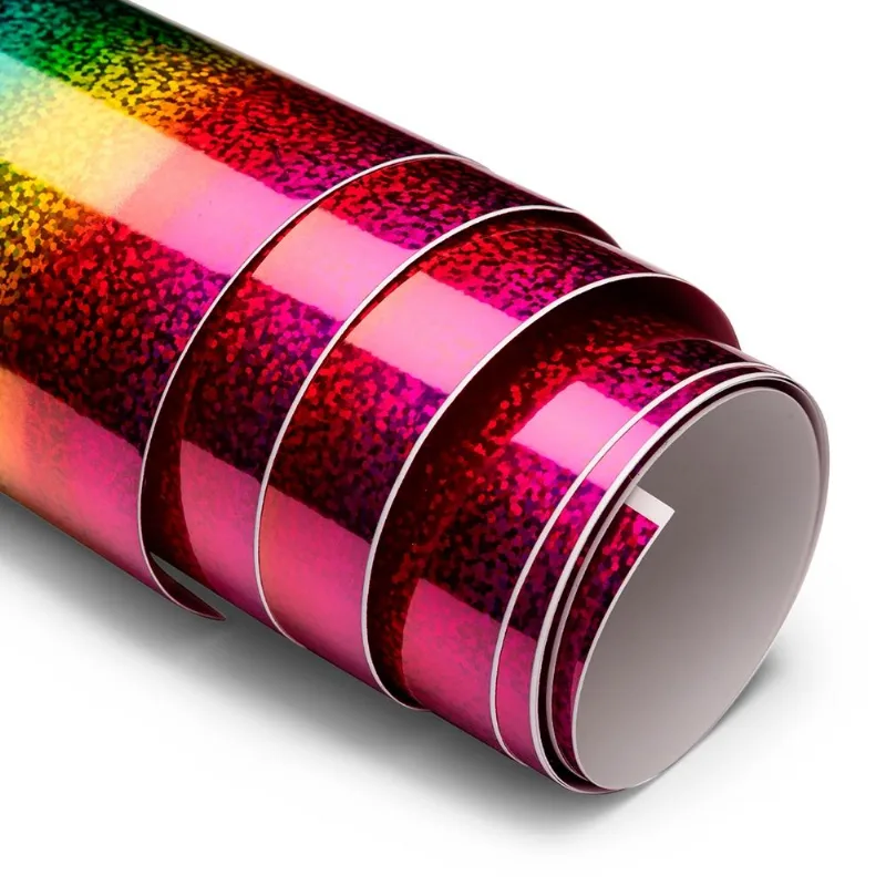 Adesivo Vinil Glitter - Aurora Boreal - Mimo - 30,5 Cm X 1,22 M - 1 Unid