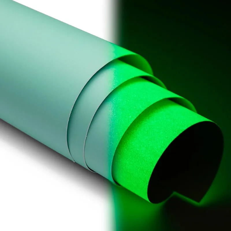Adesivo Vinil Brilha No Escuro - Verde Menta - Mimo - 30,5 X 61 Cm - 1 Unid