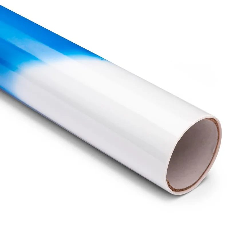 Adesivo Vinil Color Change In Cold - Branco Para Azul - Mimo - 30,5 X 61 Cm - 1 Unid