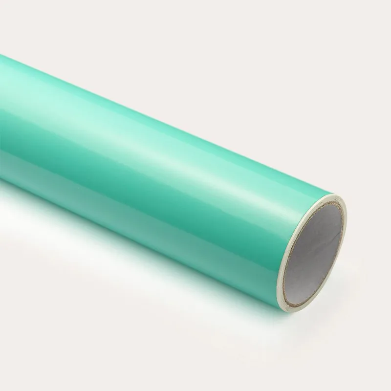 Adesivo Vinil Color Pop Brilho - Verde Menta - Mimo - 30,5 Cm X 1,22 M - 1 Und