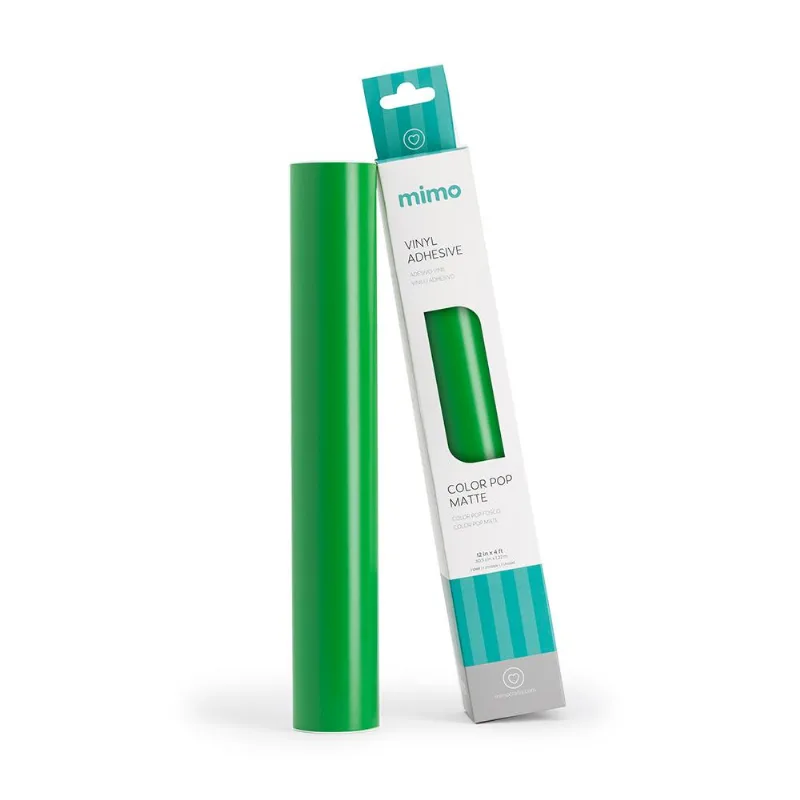 Adesivo Vinil Color Pop Fosco - Verde Nature - Mimo - 30,5 Cm X 1,22 M - 1 Und