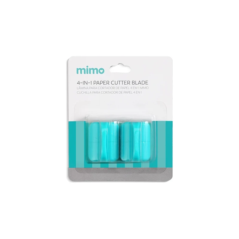 Lâmina de Reposição para Cortador de Papel 4 em 1 para Scrapbook e Papelaria - Mimo CORTE RETO - Mimo