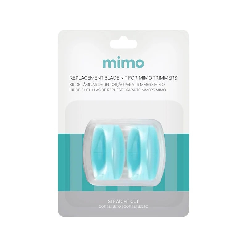Kit de Lâminas de Reposição para Trimmers com 2 Unidades - Mimo - Mimo