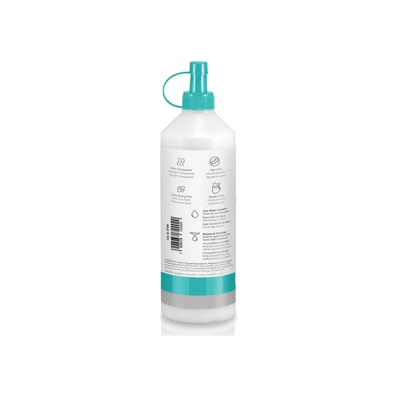 Cola Pva para Encadernação, Cartonagem e Artesanato - Mimo 500G - Mimo