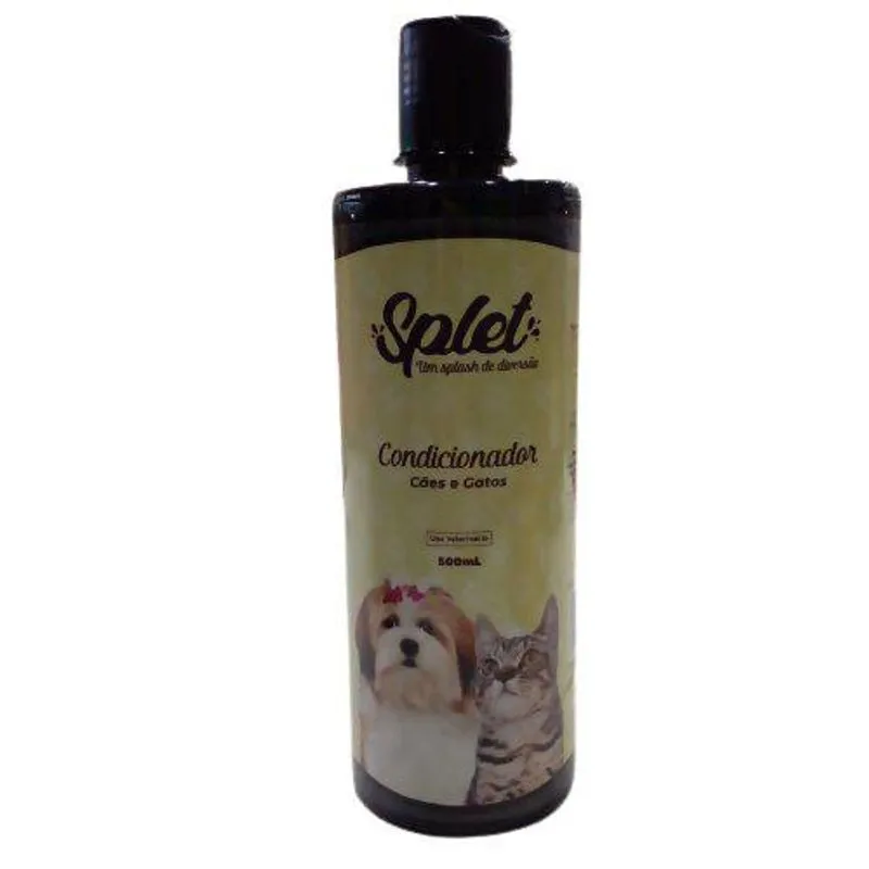 Condicionador Para Cães E Gatos 500ml Splet