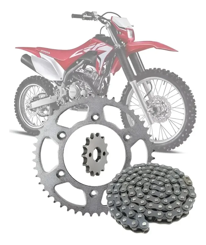 KIT RELACAO CRF 250 F 19-25 520HX112L-50T-13T ACO 1045 ALLEN