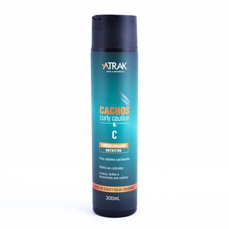 Atrak Condicionador Nutritivo Curly Caution 300ml