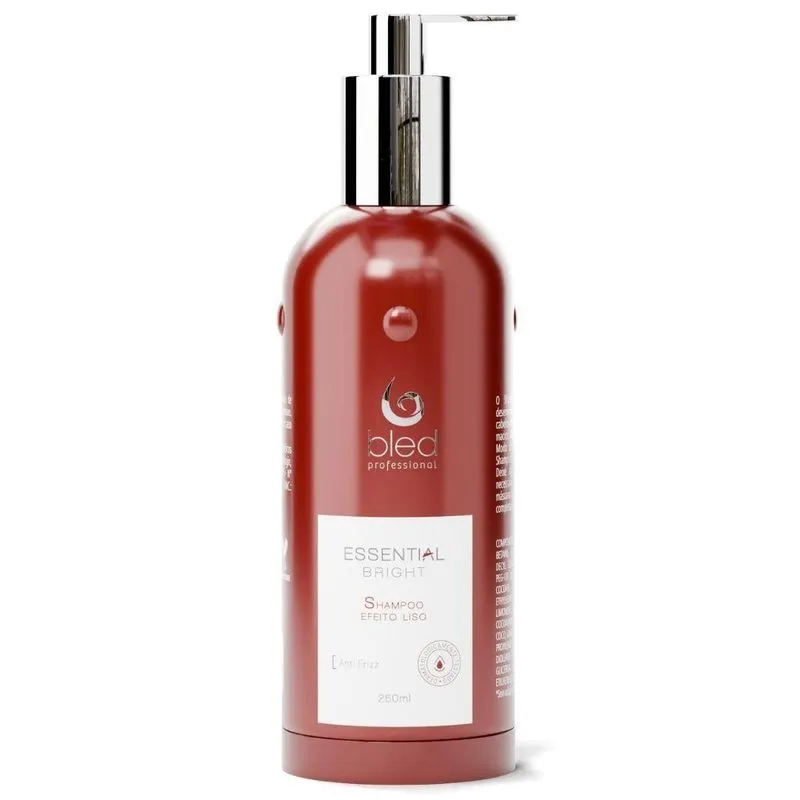 Bled Shampoo Efeito Liso Essential Bright 250ml