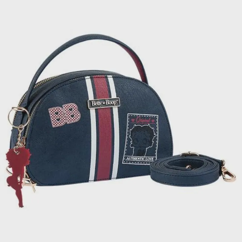 Bolsa Transversal betty boop Navy BP7902 Semax Azul