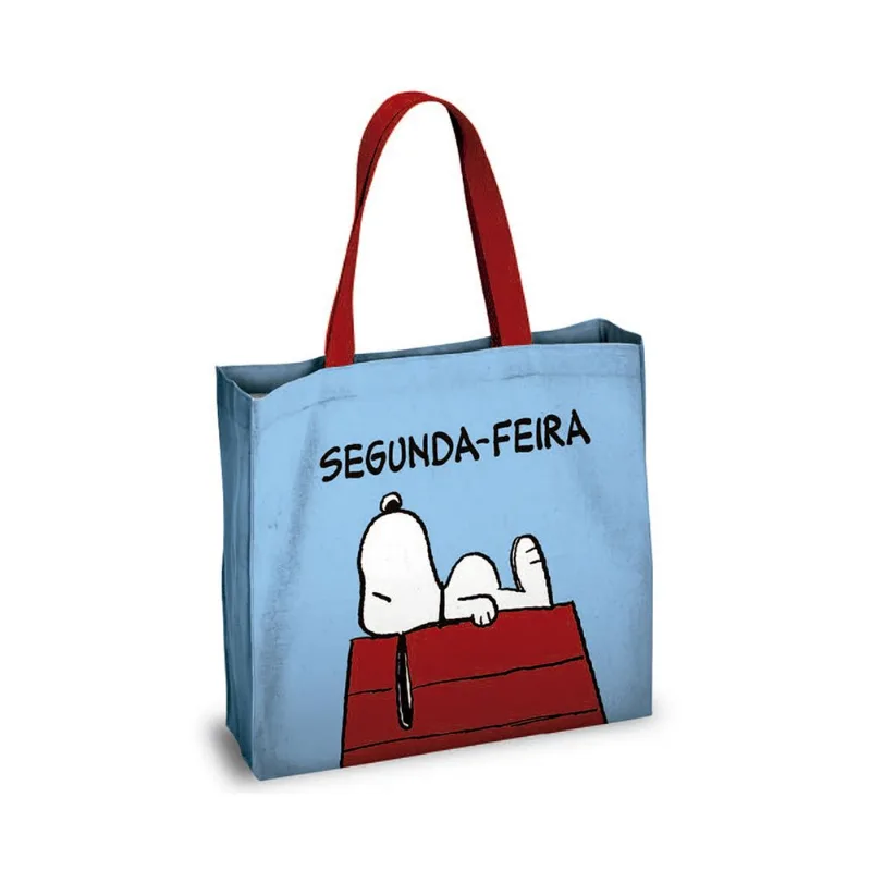 Sacola Retornável Clio Snoopy Segunda-Feira