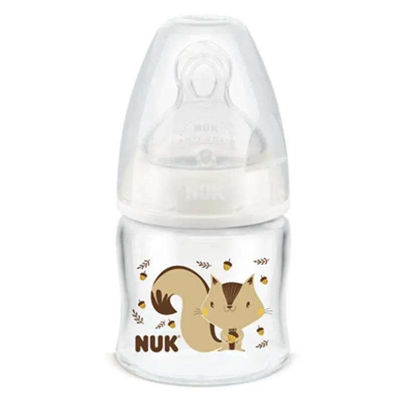 Mamadeira Chuquinha Recém Nascido First Choice 90ml Nuk
