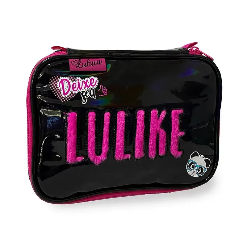 Estojo Teen Up Box Luxo Deixe Seu Lulike Luluca Preto