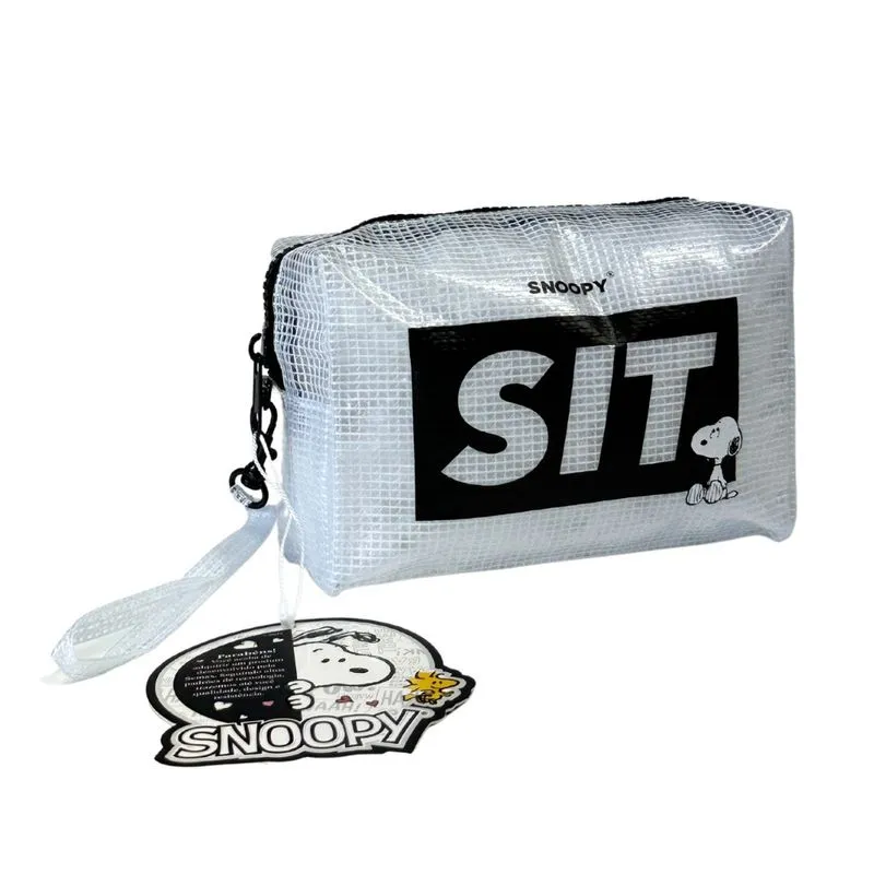 Necessaire Telada Oficial snoopy Branco e Preto Semax