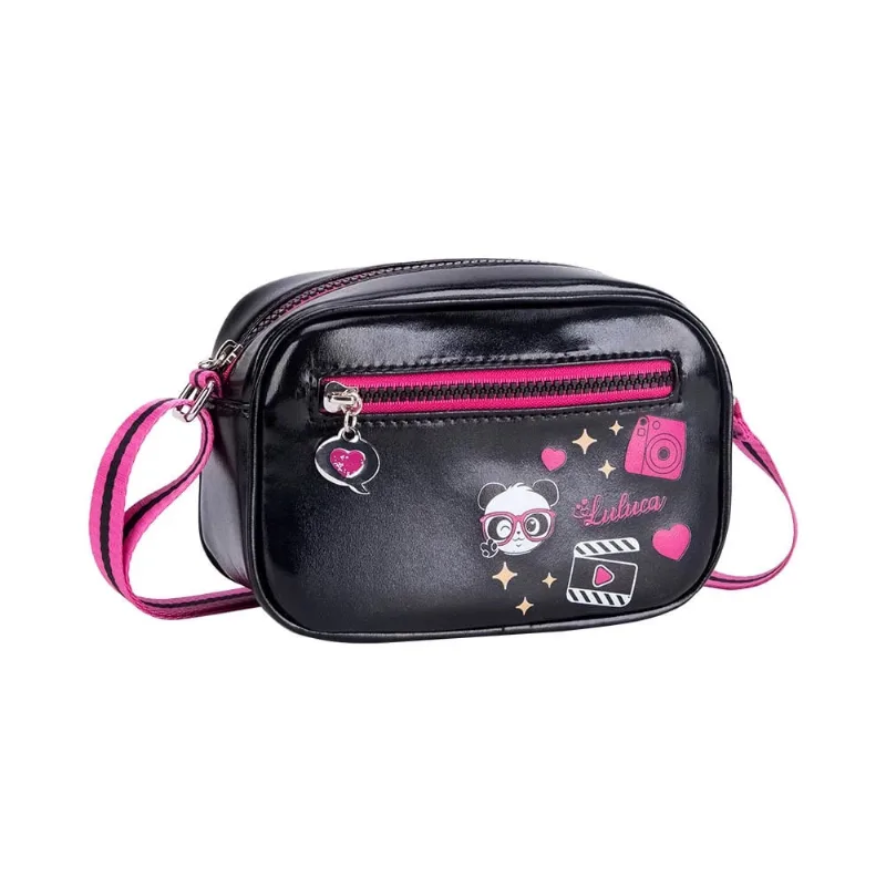 Bolsa Semax Luluca Transversal INF Preta