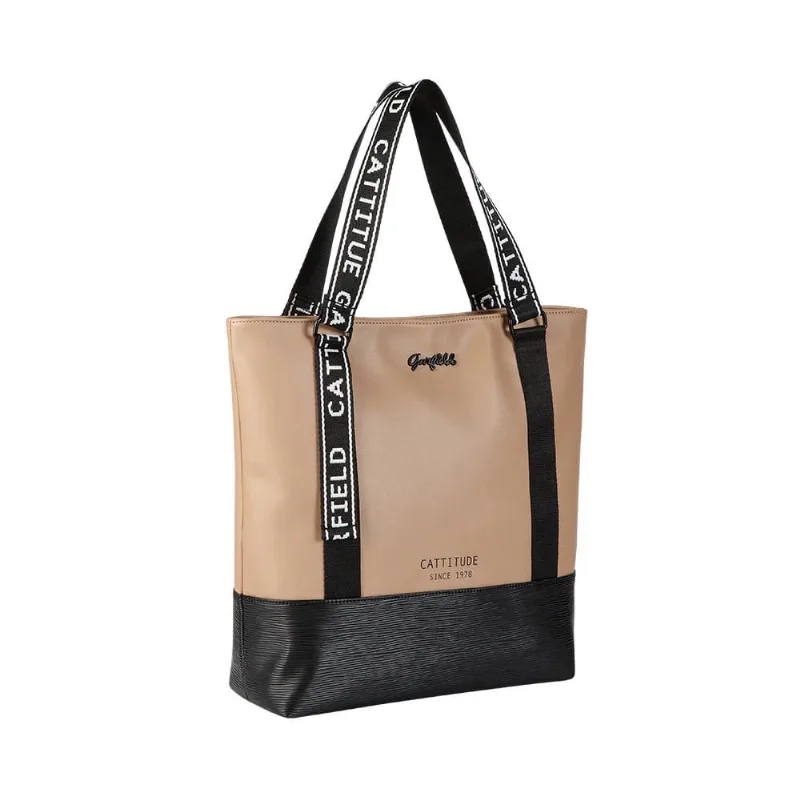 Bolsa Semax Garfield Tote Bag Taupe