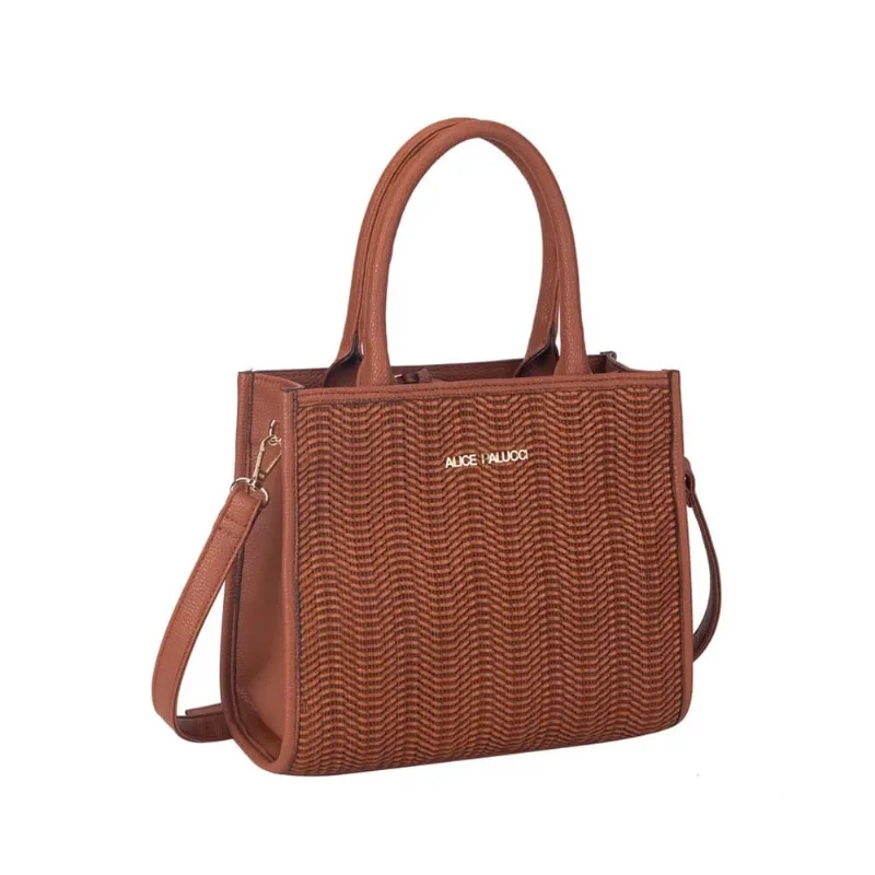Bolsa Semax Alice Tiracolo Caramelo