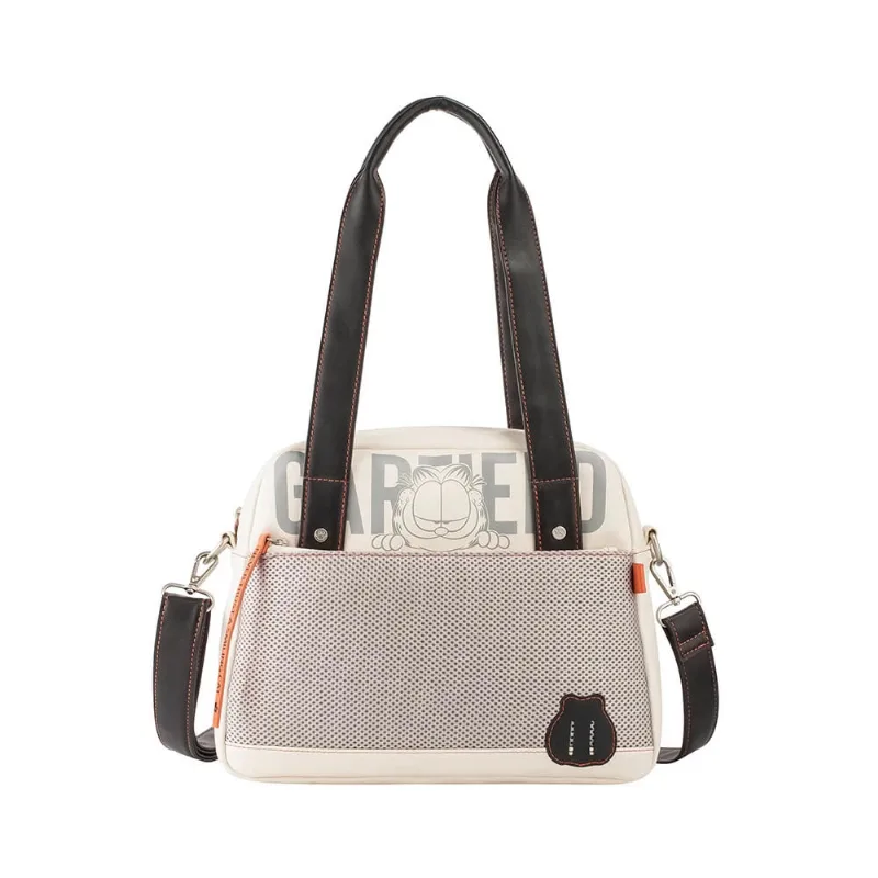 Bolsa Semax Garfield Tiracolo Off White