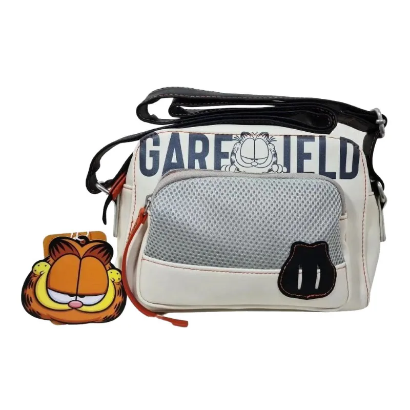 Bolsa Semax Garfield Transversal Off White
