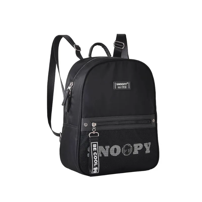 Bolsa Semax Snoopy Costas Preta