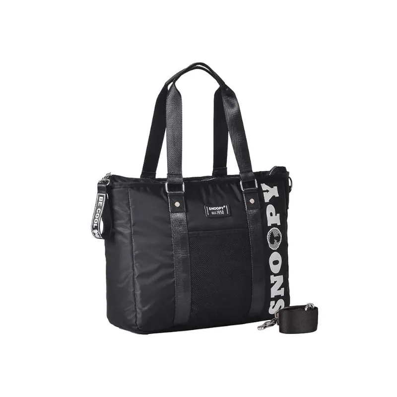 Bolsa Semax Snoopy Tote Bag Preta