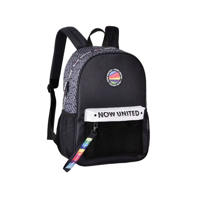 Mochila oficial now united com bolso telado NU4000