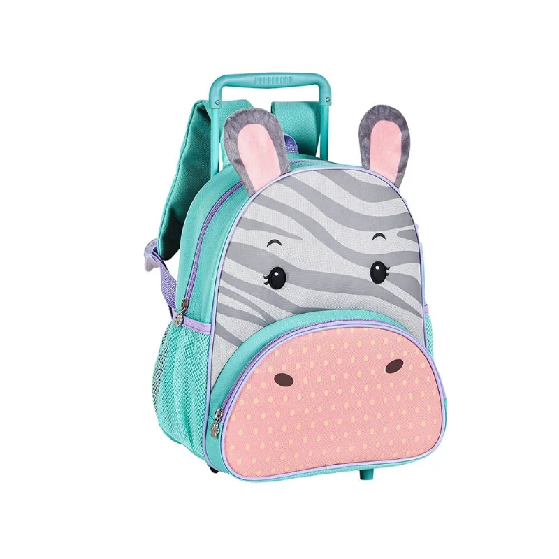 Mochila de Rodinha Infantil Up Clio Style Baby Pets Girls 13" - Item Sortido UNICA