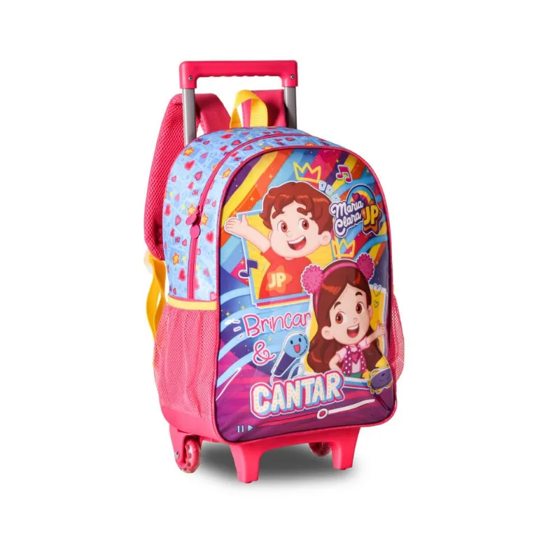 Mochila com Rodinhas Maria Clara e JP JP2433K - Clio Style