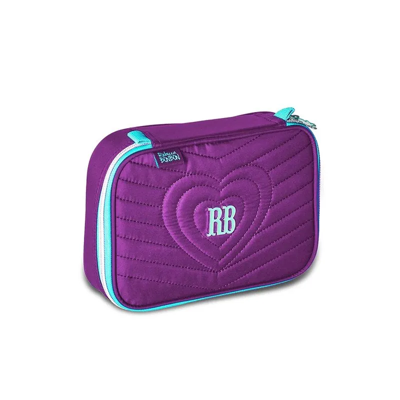 Estojo Teen Clio Style Box Rebecca Bonbon Matelassê para 36 Lápis - Item Sortido