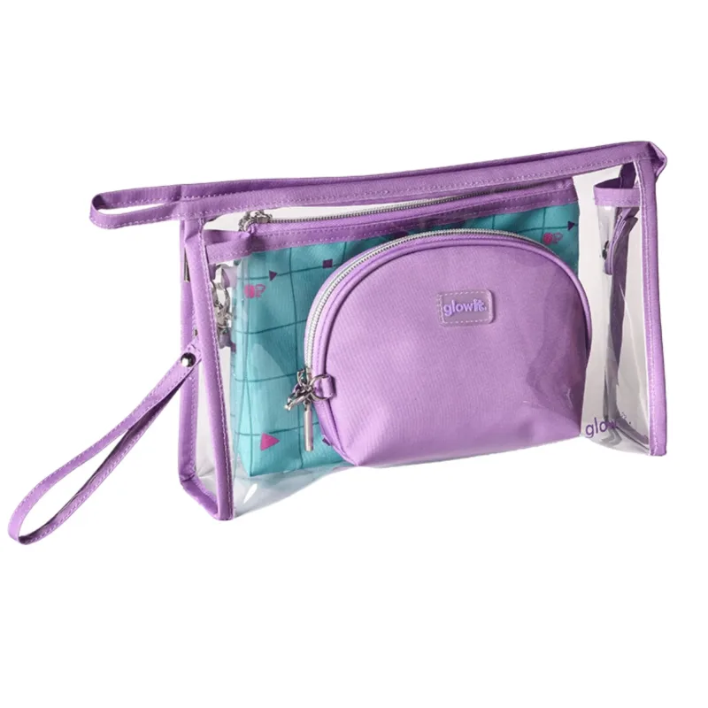 Kit c/ 3 Necessaire - Glow It - Verde GW2500VD- UP Importação