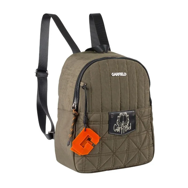 Bolsa de Costas Mochila Nylon garfield GF2634 Verde Oliva