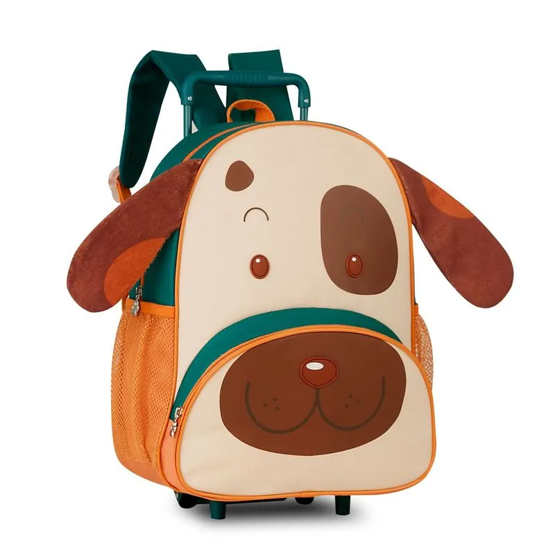 Mochila Com Rodinha Colecao Pets