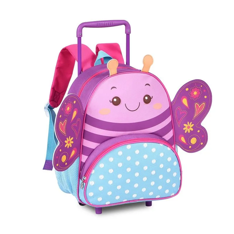 Mochila Com Rodinha Colecao Pets