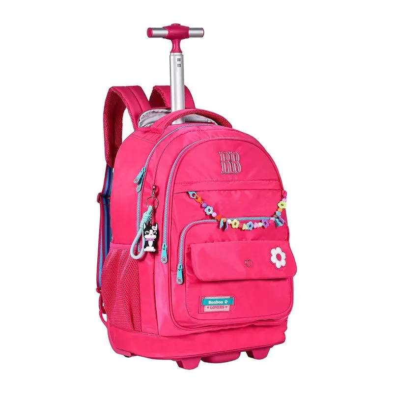 Mochila de Rodinhas Clio Style Up Rebeca Bombom Collot Pop - Item Sortido