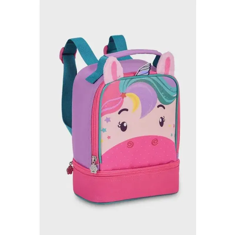 Lancheira Termica Pets Abr Unicornio Sem Arco Iris