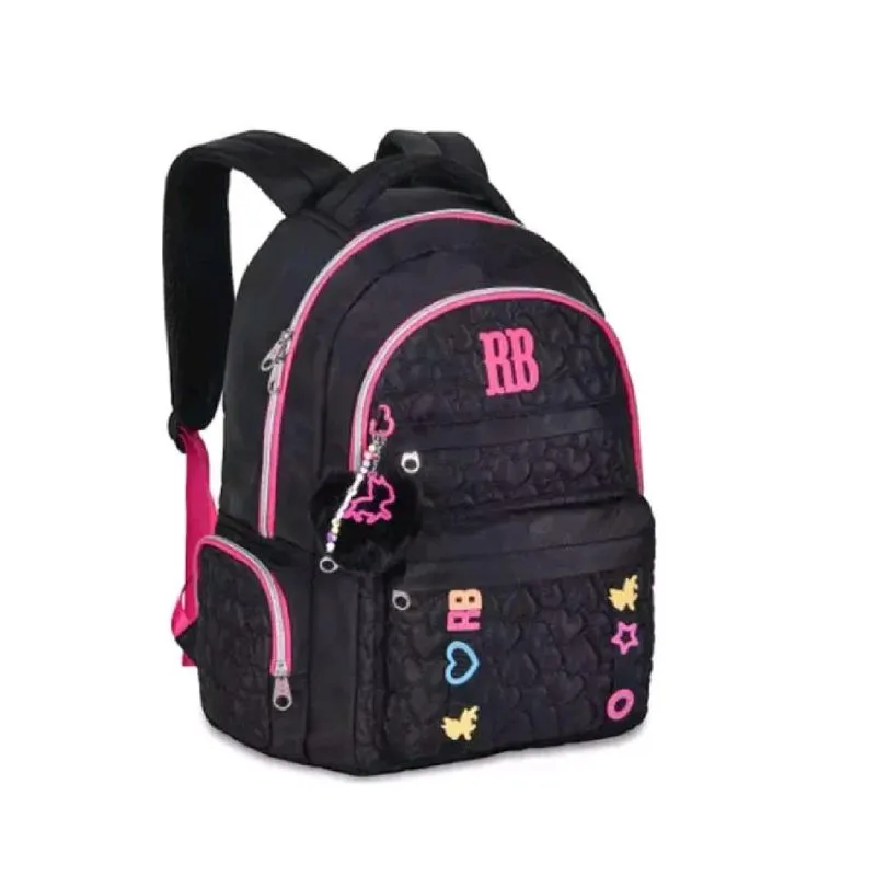 Mochila rebecca bombom de costas 17 RB24537