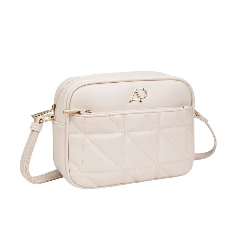 Bolsa Transversal Off White , Al3076of - Up