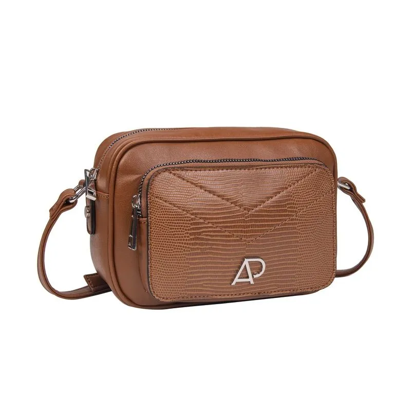 Bolsa Transversal Marrom Al3128mr - Up