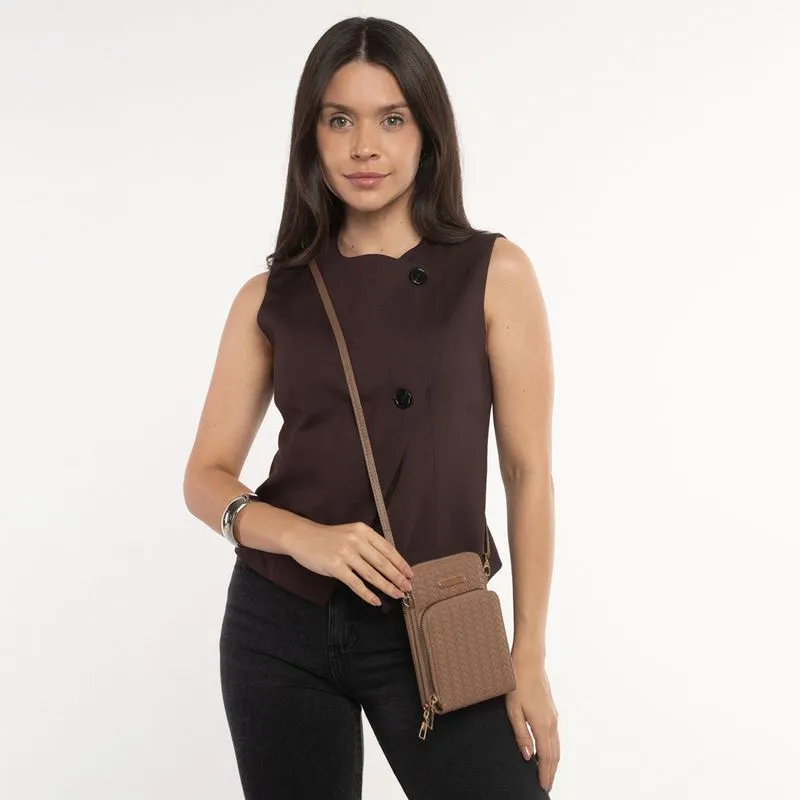 Bolsa Alice Palucci Feminina Bege UNICO