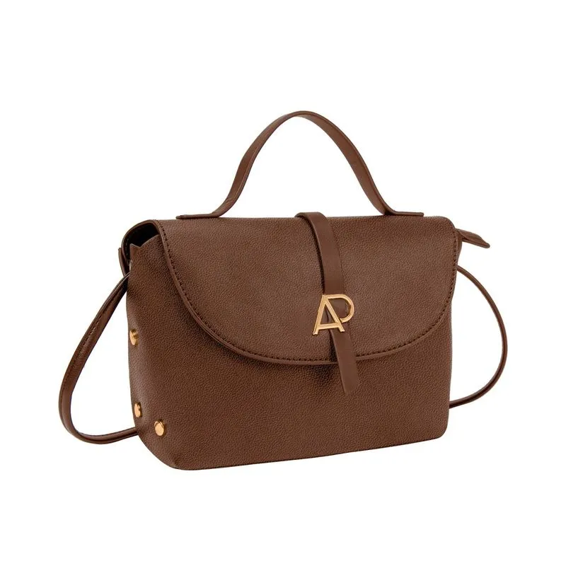 Bolsa Transversal Marrom, Al32226mr - Up