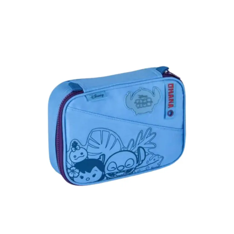 Estojo Disney 22x16x6cm Tsum Tsum