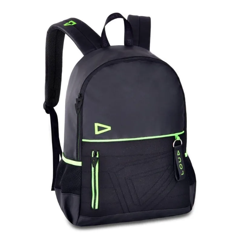 Mochila Gamer Semax Loud LO24655 para Notebook com Bolsos Laterais e Alças Acolchoadas Preto