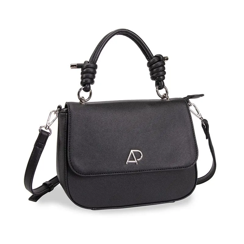 Bolsa Tiracolo Alice Palucci Urban Elegance Feminina Preta PRETO - UNICO