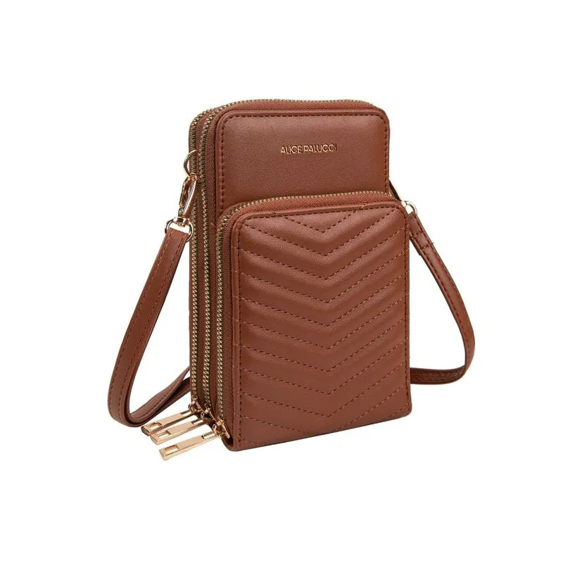 Bolsa Transversal Al26041mr Marrom - Up