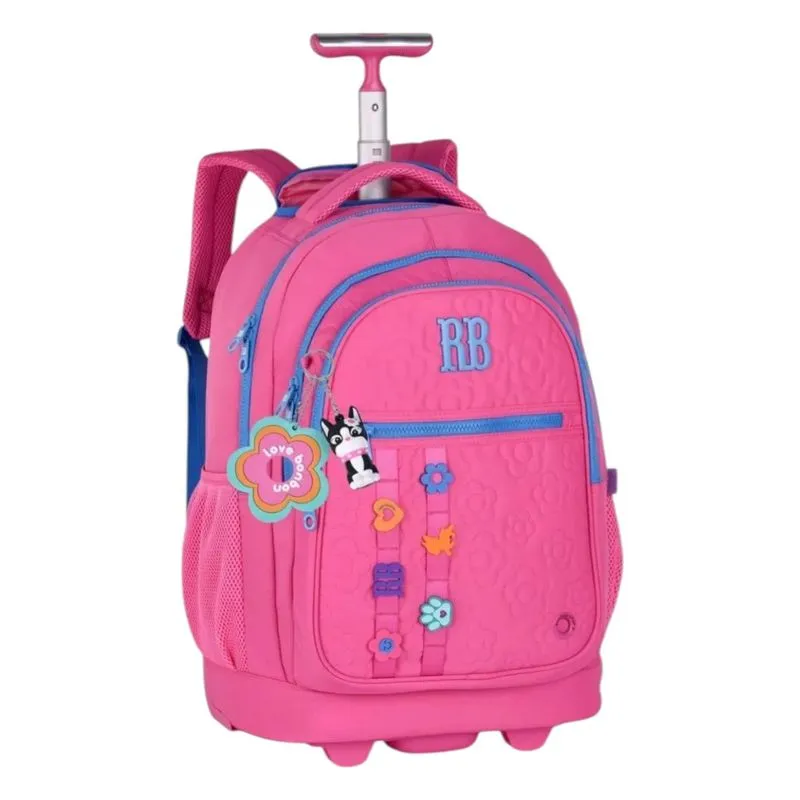 Mochila De Rodinhas Rebecca Bonbon Rosa (MP)