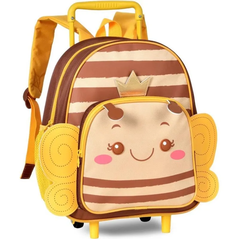 Mochila Infantil com Rodinha Clio PETS Petit Menina 33CM(S) (7908040492966)