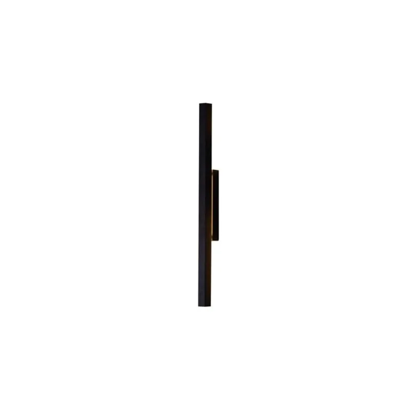 Arandela Newline Fit Led 645 58cm Bivolt Preto 3000K Luz Amarela