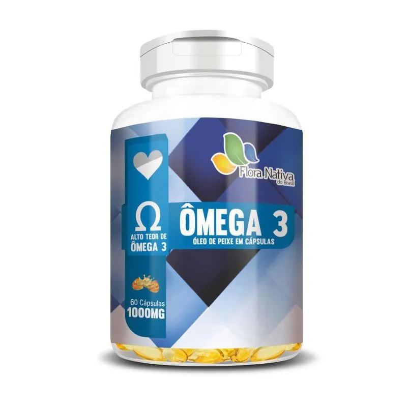 Ômega 3 - 120 Capsulas Softgel 1000mg