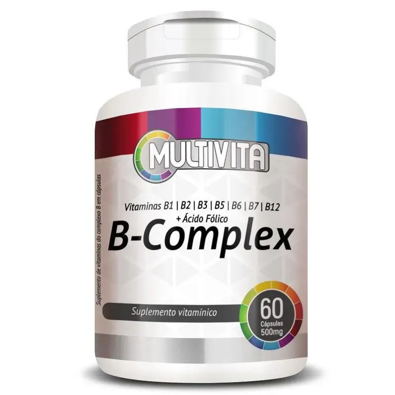 B-Complex (Complexo B) 60 Cápsulas De 500mg