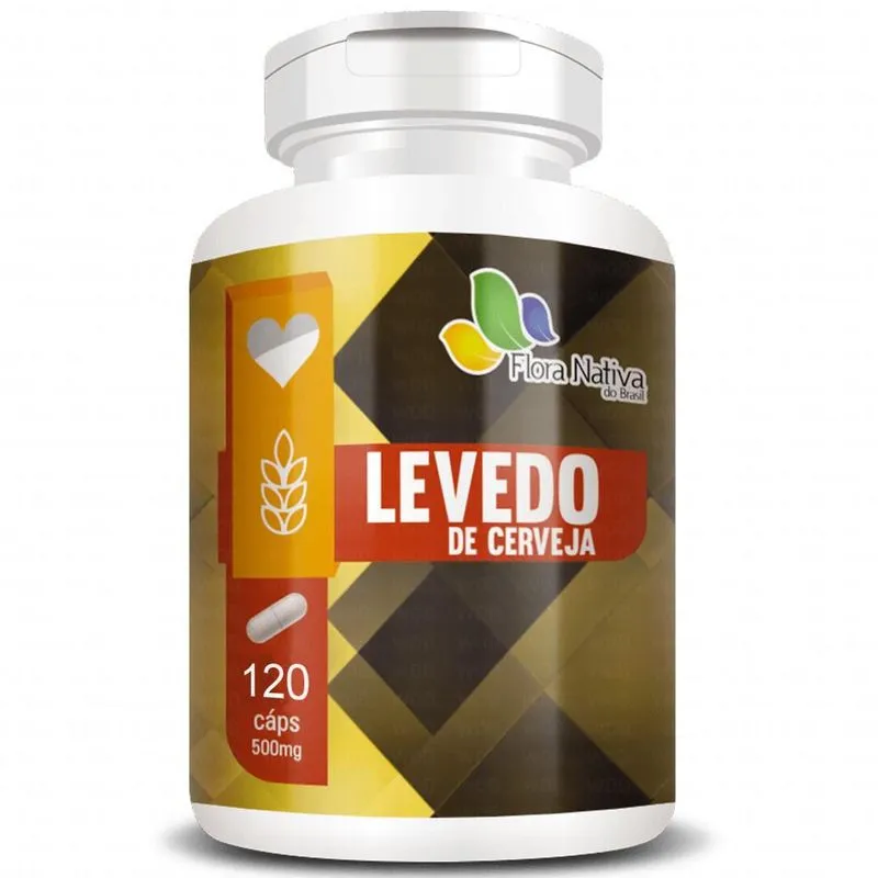 Levedo De Cerveja 120 Capsulas - 500mg