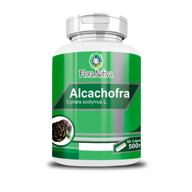 Alcachofra 100%natural 60 Capsulas 500mg